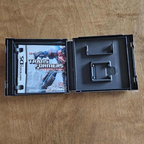 Nintendo DS Transformers War for Cybertron Autobots CASE AND MANUAL ONLY NO GAME - Picture 5 of 5